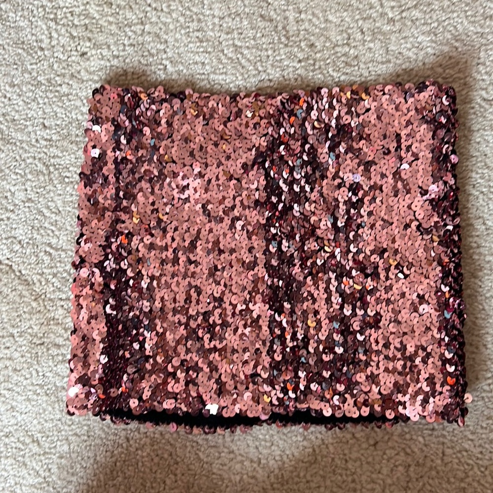 Sequin tube top!